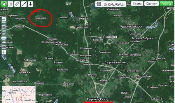 Участок 7,1 соток в районе д. Еремино Сергиев Посад