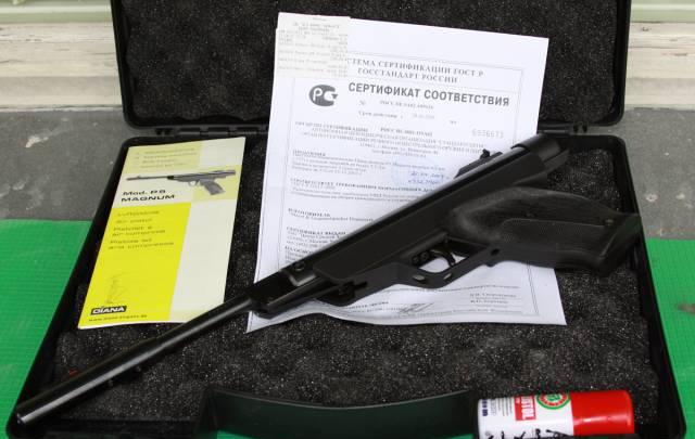 Пневматический пистолет Diana P5 magnum Москва
