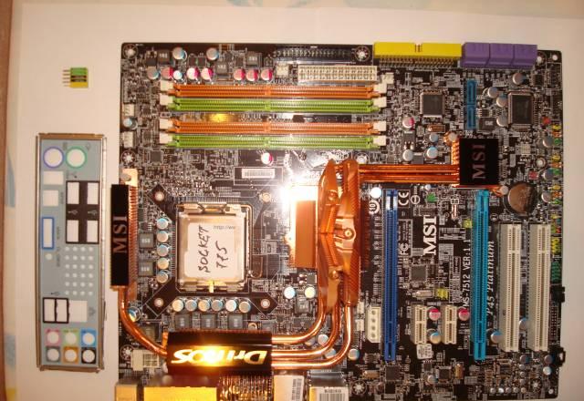 MSI P45 Platinum Москва