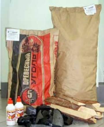 Древесный  уголь для мангалов Москва