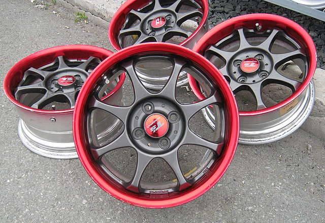 Японские спорт диски R15 Ts Racing, 4х100 Москва