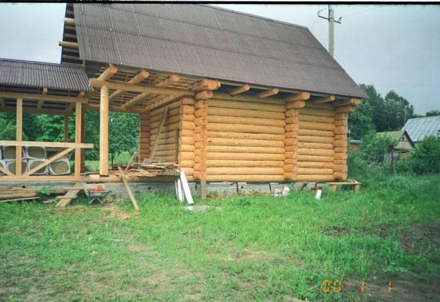 Срубы дома,бани из Вологды с доставкой Москва