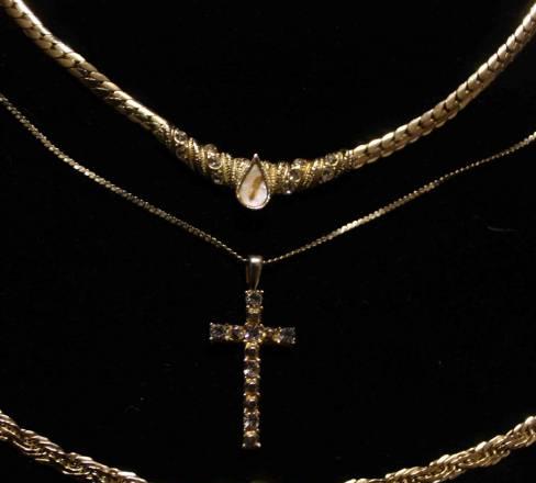 Три позолоченные цепочки Москва