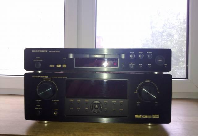 Ресивер Marantz SR 4500 black и DVD плеер DV 4500 Москва