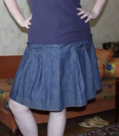 Джинсовая юбка Yessica, 52-54 рамера Москва