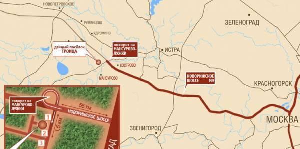 Дом в кп "Троица" 49 км по Новорижскому шоссе Звенигород