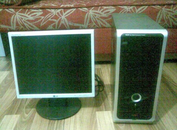 Продам 2-х ядерный компьютер с ЖК 17" за 9000 р Красноярск