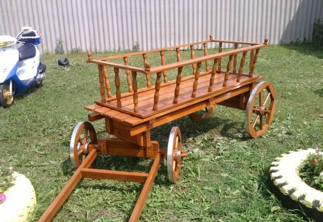 Декоративная телега Карачев