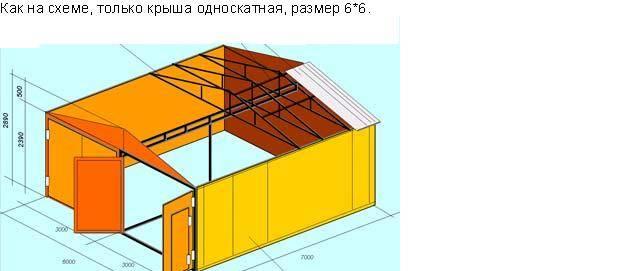 Гараж  сборно-разборный 36м3, 18м3 Москва