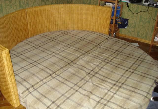 Кровать Диван с плетеной спинкой и 6 подушками Москва