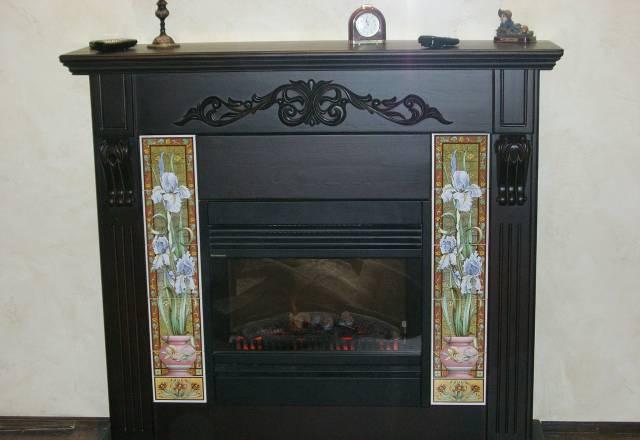 Резные порталы под камины,резные камины Пермь