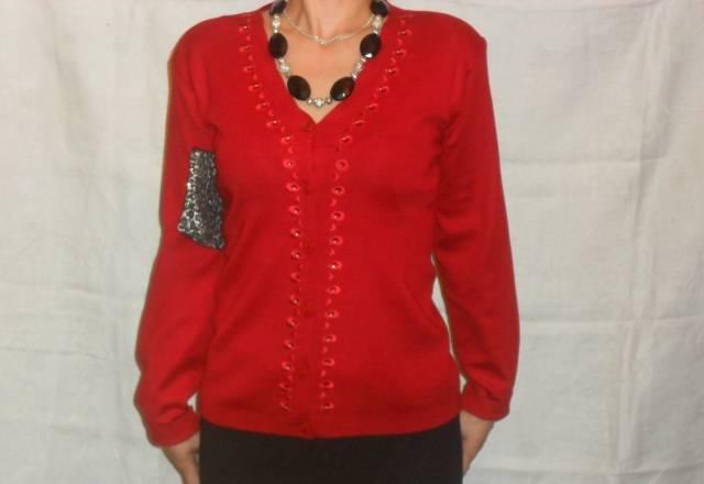 Красная новая деловая кофта 50-52 Санкт-Петербург