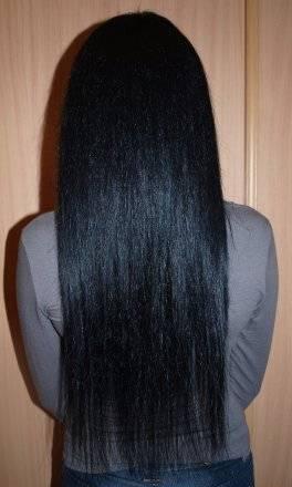 Девушка для наращивания черных волос Москва