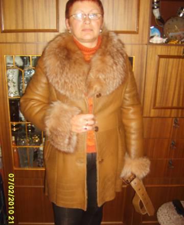 Шикарная дубленка-пропитка новая Тото р.48-50 Санкт-Петербург