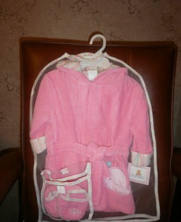 Халат махрово-велюровый (нов) Москва