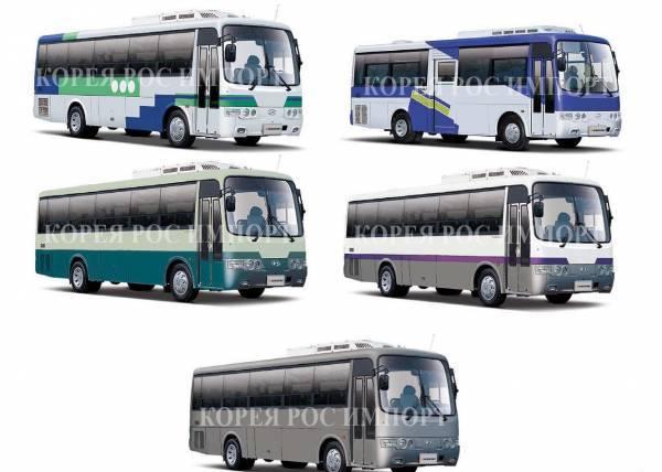 автобусы Hyundai Aero Town  Владивосток