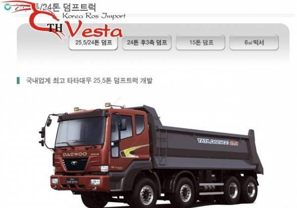 самосвалы Daewoo Novus  Владивосток