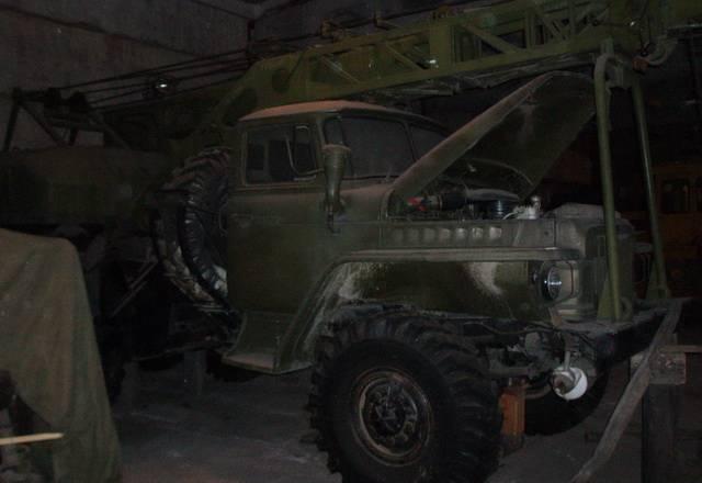 Автокран 8Т210 на базе урал 375 из Госрезерва Братск
