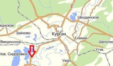 Участок под строительство азс Курган