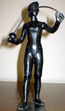 Фехтовальщица. Касли, чугун, 1976 г Челябинск