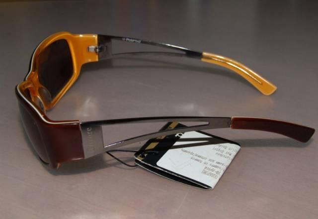 Oчки солцезащитные Polaroid коричнево-рыжие Москва