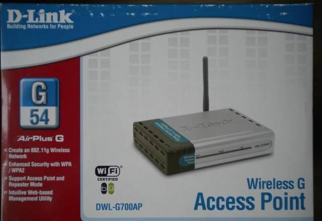 Беспроводная точка доступа D-Link DWL-G700AP Санкт-Петербург