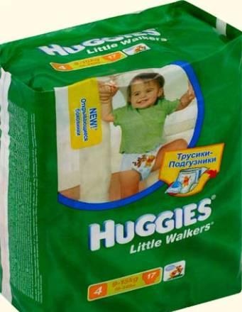 Подгузники-трусики Huggies Москва