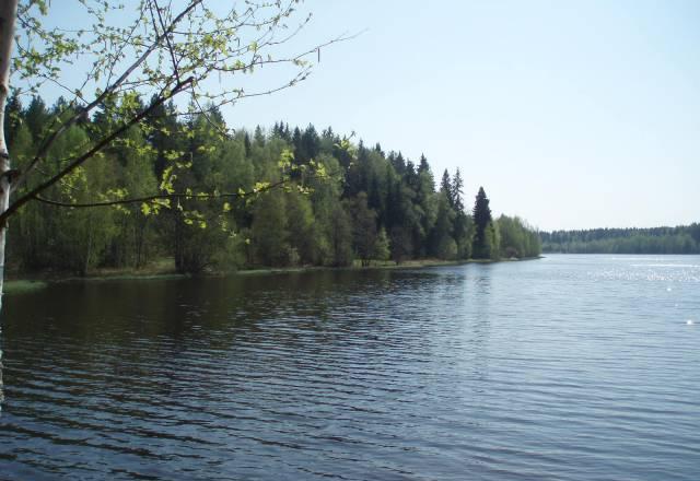 Дом в деревне на берегу озера Киржач