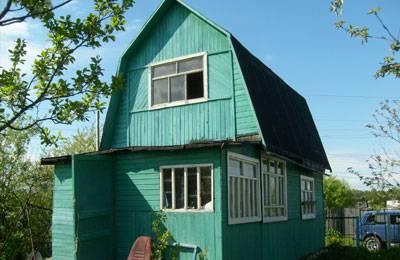 Дача 6 сот, домик 4х6. 90 км. от МКАД,г. Обнинск Москва