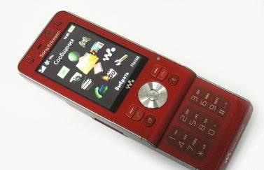 SE W910i red Москва