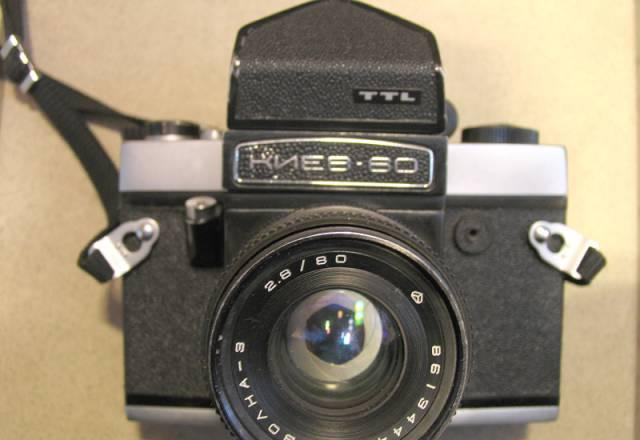 Фотоаппарат Киев-60 TTL, 6х6 см., СССР Москва