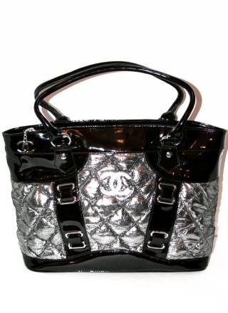 Chanel сумка кожа лак Москва