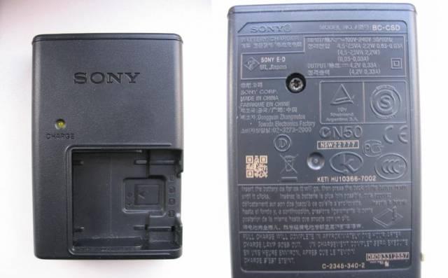 Зарядка для фотоаппарата Sony BC-CSD Москва
