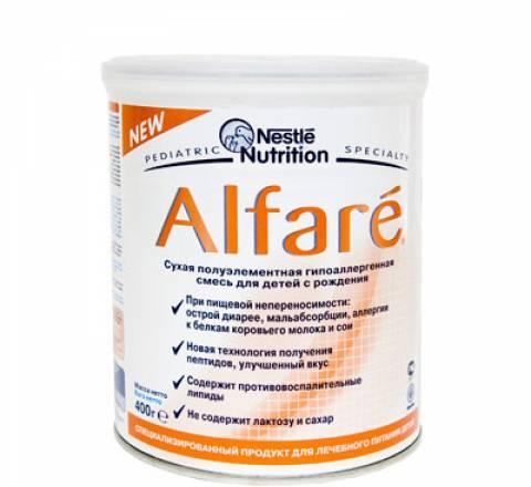 Сухая детская смесь Nestle Alfare Москва