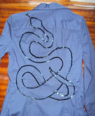 Рубашка темно-фиолетовая. Размер S Москва