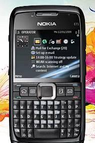 Nokia E71 Black Steel Navy Москва