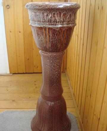 Напольная ваза-кашпо и кашпо "башмак с собачкой" Москва