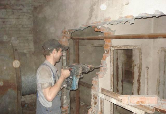 Демонтаж. Алмазная резка, бурение Санкт-Петербург