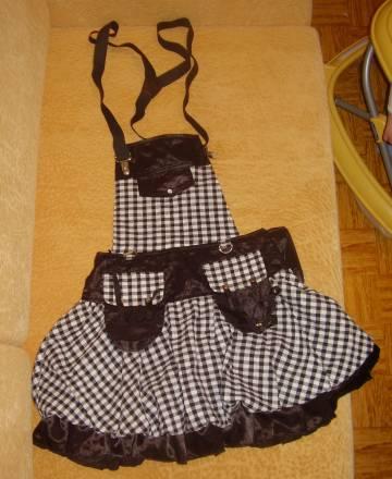 Сарафан коротенький на подтяжках Москва