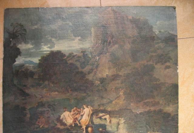 Репродукция картины 1962 г Москва