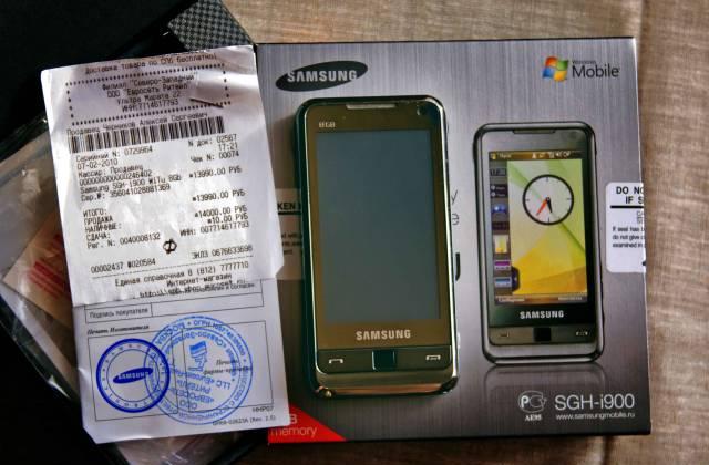 Samsung SGH-i900 8Gb Санкт-Петербург