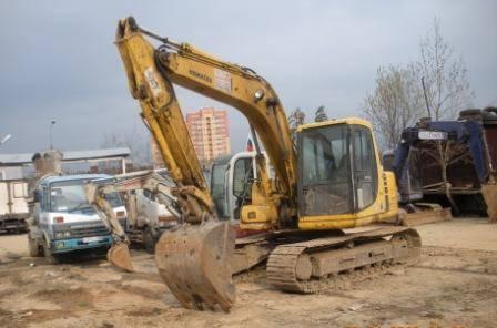 Аренда экскаватора  komatsu PC100 Москва