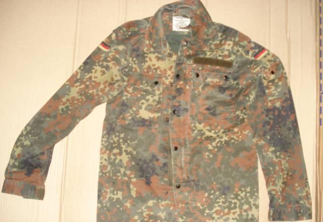 Бундесвер камуфляж флектарн рубашка 100 оригинал Москва