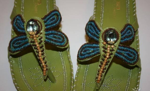 Вьетнамки со стрекозами Москва