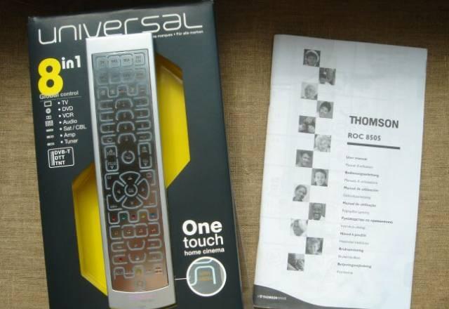 Универсальный пульт 8 в 1 Thomson ROC8505 Москва