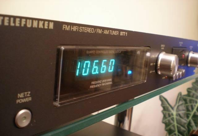 Tюнер Telefunken STT-1 (1980/ W.Germany) Москва