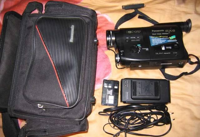 Видеокамера винтажная Panasonic RX6 + аксессуары Москва