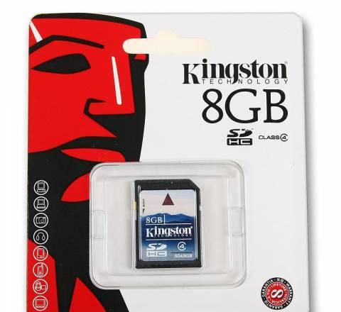 Новая Карта SD 8Gb Kingston sdhc Class IV Москва
