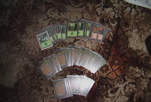 Колода разнообразных карт MTG Москва