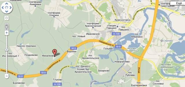 Элитный участок 7КМ от МКАД,Новорижское ш Москва